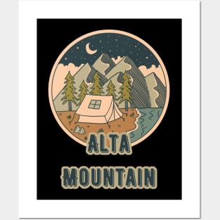 Alta Mountain Posters and Art